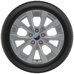 Zimsko platišče iz lahke zlitine 17" z 10 kraki, srebrno